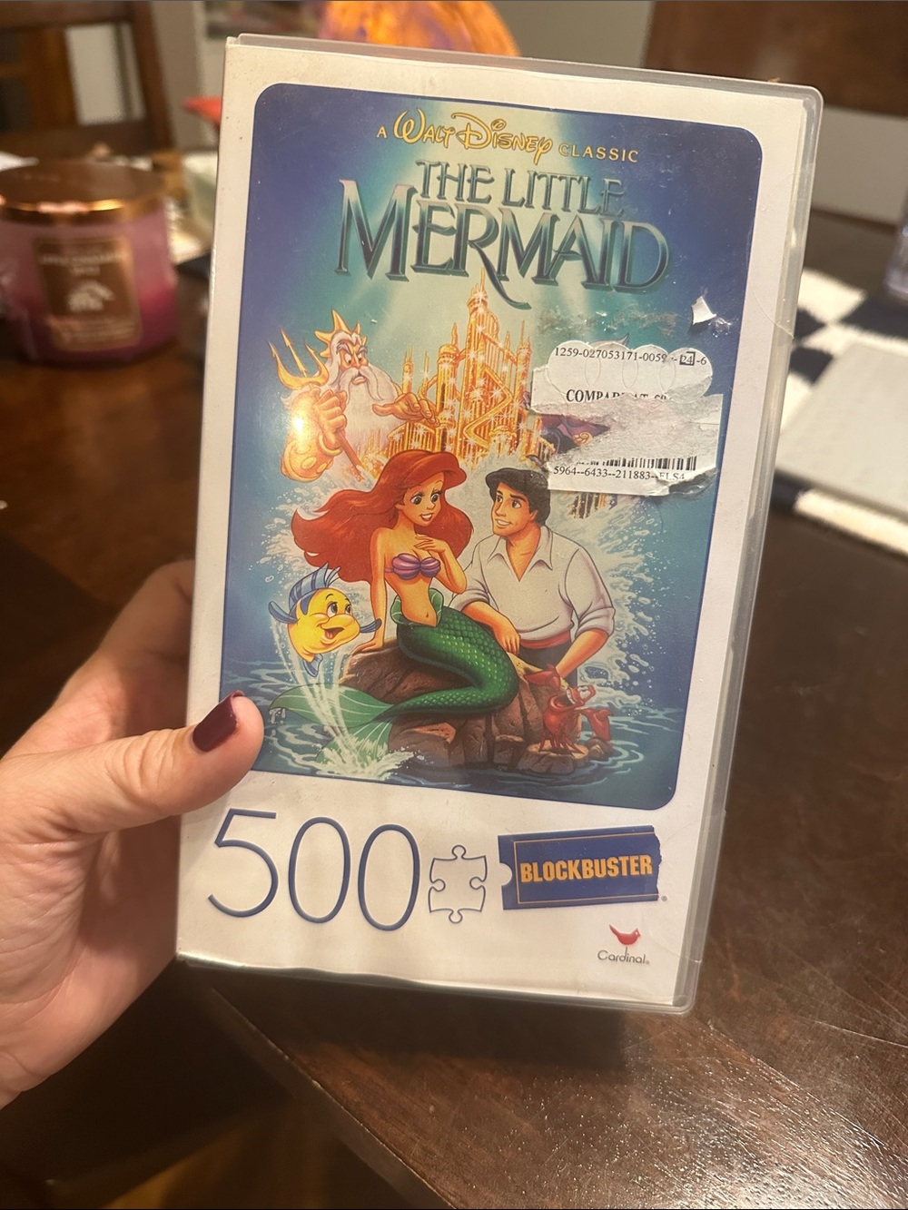 Disney The Little Mermaid Puzzle — Blue, Green, Red